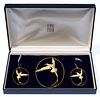 Astwood Dickinson 18k Yellow Gold and Diamond Jewelry Suite