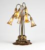 A Tiffany Studios ''Lily'' lamp #385