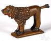 Wilhelm Schimmel small carved and painted spaniel