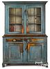 Pennsylvania painted two-part Dutch cupboard