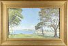 Australian, Sydney Harbor Scene Oil on Canvas
