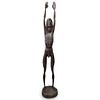 Monumental Folk Art Standing Nude Sculpture