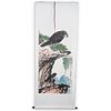 Large Chinese Watercolor and Ink Painting Scroll