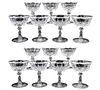 (14) Waterford Crystal Champagne / Sherbet Glasses