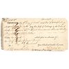 1794 ROBERT MORRIS Signed Financial Payment Draft Magnificently Endorsed