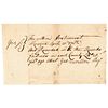 1738 Manuscript Document Signed By JEREMIAH MOULTON Member Mass. Council