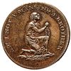 c. 1790 Anti-Slavery Token Chained Slave Legend: Am I Not a Man and a Brother