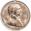 1837 Silver Martin Van Buren Indian Peace Medal, PCGS Certified GENUINE EF