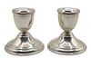 (2) Weighted Sterling Silver Candlesticks