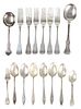 Silver Plated Serving Spoons and Fork
