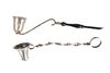 (2) Sterling Candle Snuffs, .87 OZT.