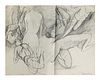 Oscar Murillo  Figural Drawings of Nude Females