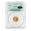 1864 Gold Dollar PCGS MS68 CAC OGH