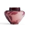 Small Galle Purple Cameo Art Glass Vase
