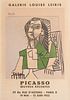 Picasso Galerie Louise Leiris Exhibition Poster