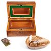 Grp: 3 Alfred Dunhill Luxury Goods - Clip Bowl Humidor
