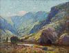 Nicholas Brewer "Aliso Canyon, California" Oil on Canvas