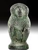 Egyptian Copper Baboon-Headed Thoth Figure