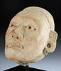 Huastec Terracotta Head - Naturalistic Form