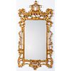 A Chinese Chippendale Style Giltwood Mirror
