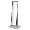 Modern Stainless Steel Industrial Cheval Mirror