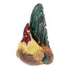 French Majolica Rooster,by Theodore Deck