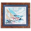 LeRoy Neiman. "America's Cup 1964," lithograph