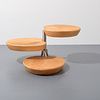 Gabriella Crespi Rotating Tiered Occasional Table
