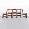 5 L & JG Stickley Dining Chairs