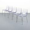 5 Roberto Foschia "Slim" Dining Chairs