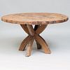 Rustic Wood Center Table