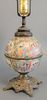 Chinese Rose Medallion Ball Oil Lamp
electrified
height 21 inches
Provenance: The Estate of Diana Atwood Johnson