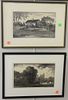 Four Thomas Nason (1889 - 1971) Wood Engravings and Etchings
to include "Tautem Farm"; lake shore; farm scape and farm barn
largest sight size: 10 1/2