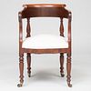 Federal Carved Mahogany Desk Chair