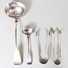 Group of Four American Coin Silver Table Wares