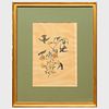 After John James Audubon (1785-1851):  Mangrove Humming Bird; and Ruff necked Hummingbird