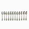 12 Sterling Silver Grande Baroque Dinner Spoons