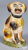 Pennsylvania chalkware dog, 19th c.