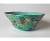 Chinese Famille Rose Late Qing Bowl