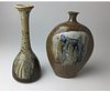 Pair of Studio Pottery Vases