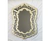 Beautiful Etched And Gold Venetian Mirror Made In Italy