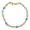 Judith Ripka 18k Gold Diamond Gemstone Pearl Necklace