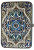 A GILDED SILVER AND CLOISONNE ENAMEL CIGARETTE CASE, MARKED IN CYRILLIC GP, ST. PETERSBURG, 1908-1926