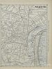 Four unframed Rand McNally U.S. street maps, 14'' x 10 1/4''.