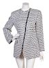 * A Geoffrey Beene Black and White Jacket,