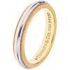 RING IN 18K YELLOW GOLD AND PLATINUM, TIFFANY & CO.  Engraved. Weight: 5.4 g. Size: 6