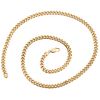 NECKLACE IN 18K YELLOW GOLD Carabiner clasp. Weight: 109.1 g. Length: 25.5" (65.0 cm)
