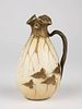 An RStK Amphora gilt ivory pottery jug