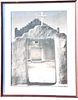 Original Ansel Adams Photo, "Church, Taos Pueblo"