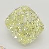 6.00 ct, Natural Fancy Light Yellow Even Color, VVS2, Cushion cut Diamond (GIA Graded), Unmounted, Appraised Value: $133,300 